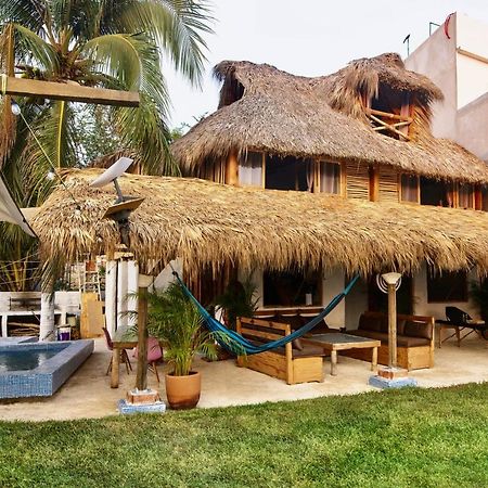 Emuna Guest House Puerto Escondido  Ngoại thất bức ảnh