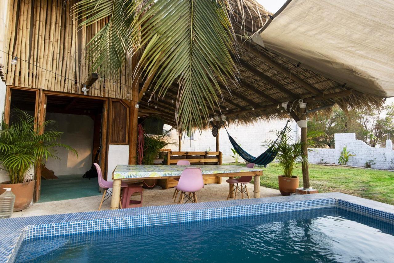 Emuna Guest House Puerto Escondido  Ngoại thất bức ảnh